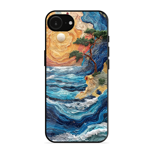 Colorful Painting Printed Protective Phone Cover for iPhone 16e