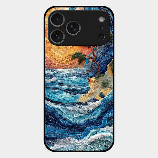 Colorful Painting Printed Protective Phone Cover for iPhone 17 Pro Max