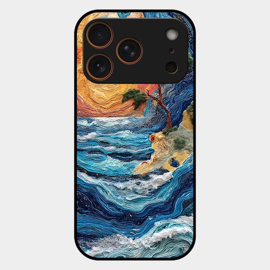 Colorful Painting Printed Protective Phone Cover for iPhone 17 Pro