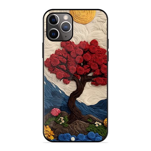 Nature Tree Printed Protective Phone Cover for iPhone 11 Pro