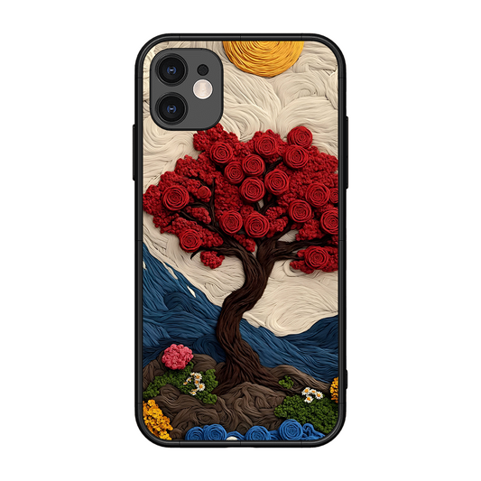 Nature Tree Printed Protective Phone Cover for iPhone 11