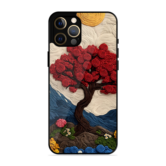 Nature Tree Printed Protective Phone Cover for iPhone 12 Pro Max