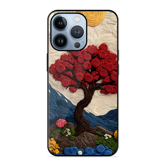 Nature Tree Printed Protective Phone Cover for iPhone 13 Pro Max