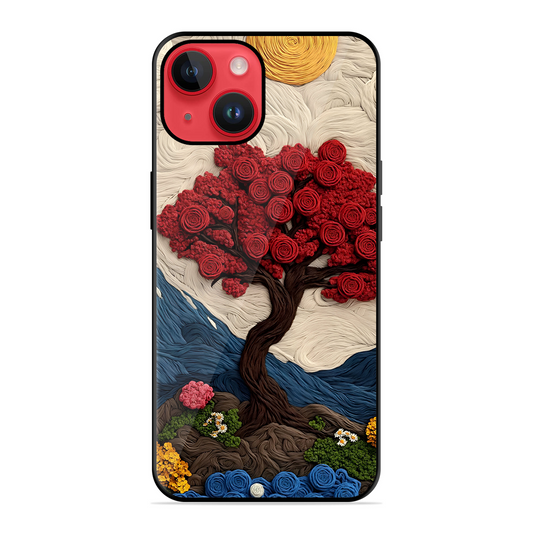 Nature Tree Printed Protective Phone Cover for iPhone 14