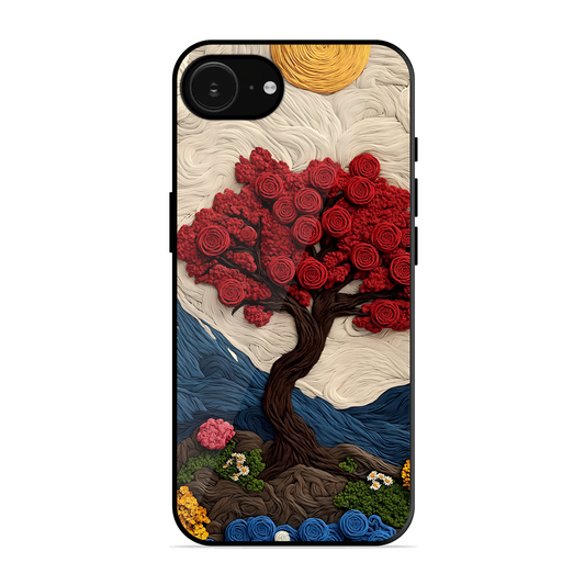 Nature Tree Printed Protective Phone Cover for iPhone 16e