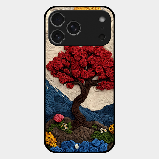 Nature Tree Printed Protective Phone Cover for iPhone 17 Pro Max