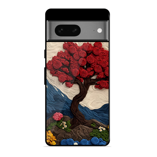 Nature Tree Printed Protective Phone Cover for Google Pixel 7