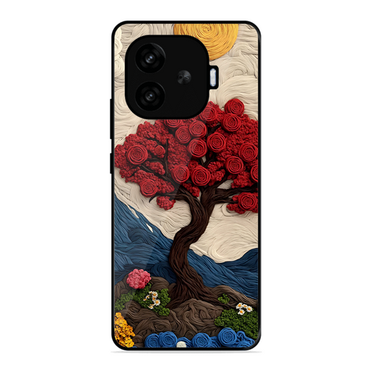 Nature Tree Printed Protective Phone Cover for Iqoo Neo 10R 5G