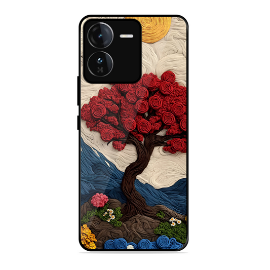 Nature Tree Printed Protective Phone Cover for Iqoo Z9 5G