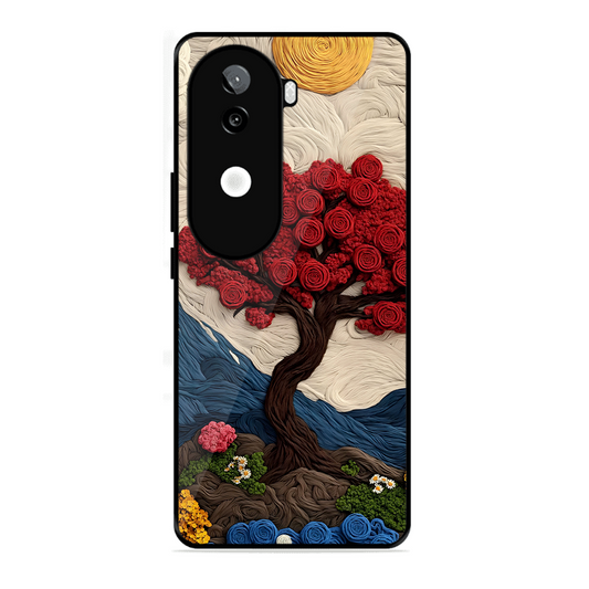 Nature Tree Printed Protective Phone Cover for Iqoo Z9S 5G