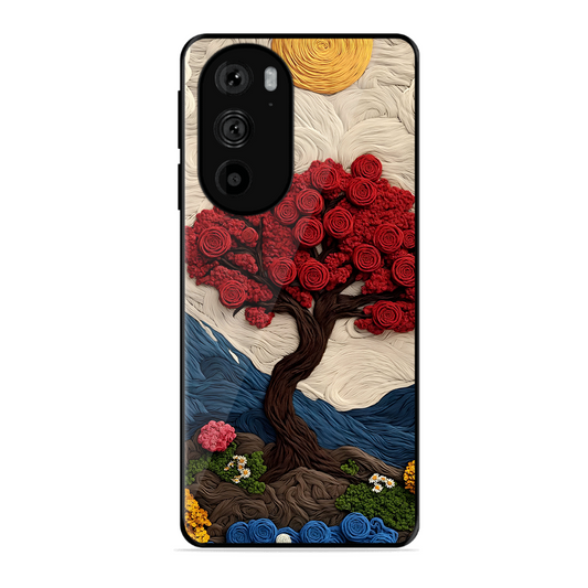 Nature Tree Printed Protective Phone Cover for Motorola Edge 30 Pro