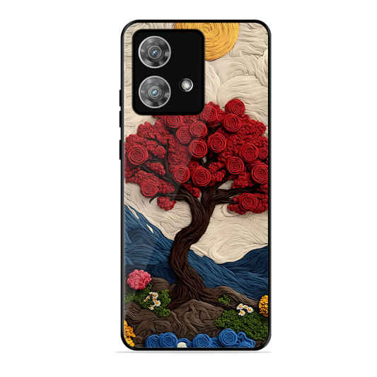 Nature Tree Printed Protective Phone Cover for Motorola Moto Edge 40 Neo