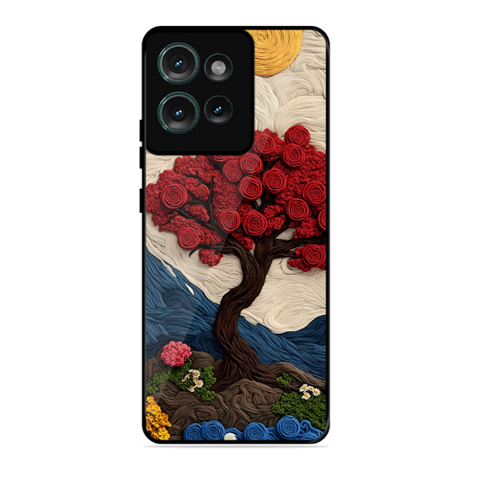 Nature Tree Printed Protective Phone Cover for Motorola Moto Edge 50 5G