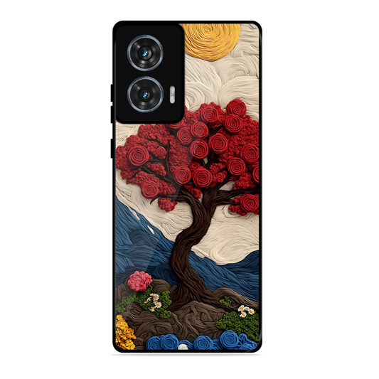 Nature Tree Printed Protective Phone Cover for Motorola Moto Edge 50 Fusion 5G