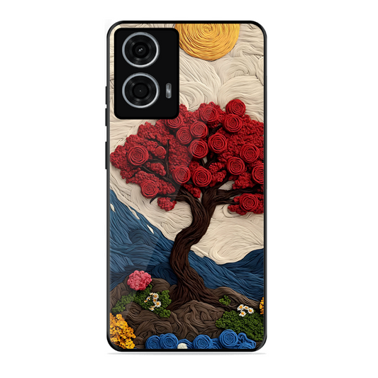 Nature Tree Printed Protective Phone Cover for Motorola Moto G24 Power