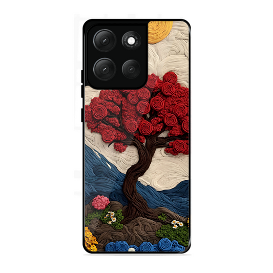 Nature Tree Printed Protective Phone Cover for Motorola Moto G86 Power 5G