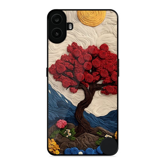 Nature Tree Printed Protective Phone Cover for Nothing CMF Phone 1