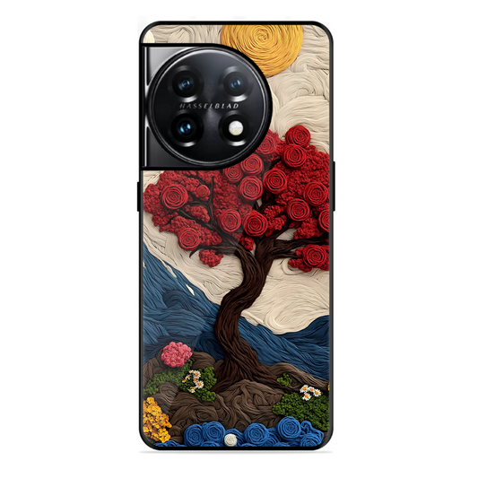Nature Tree Printed Protective Phone Cover for Oneplus 11 5G