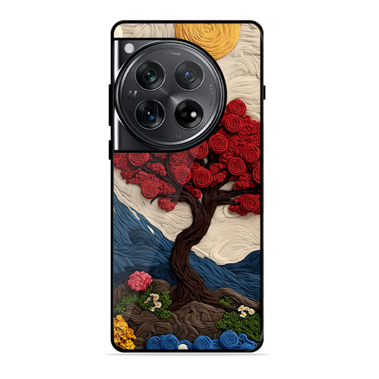 Nature Tree Printed Protective Phone Cover for Oneplus 12 5G