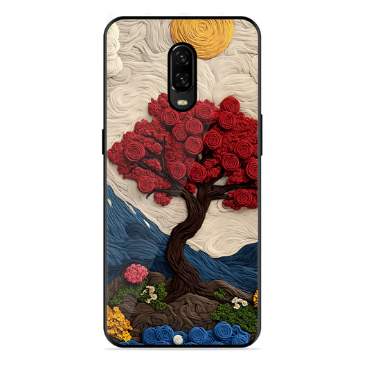 Nature Tree Printed Protective Phone Cover for Oneplus 6T