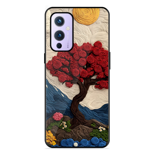 Nature Tree Printed Protective Phone Cover for Oneplus 9 5G