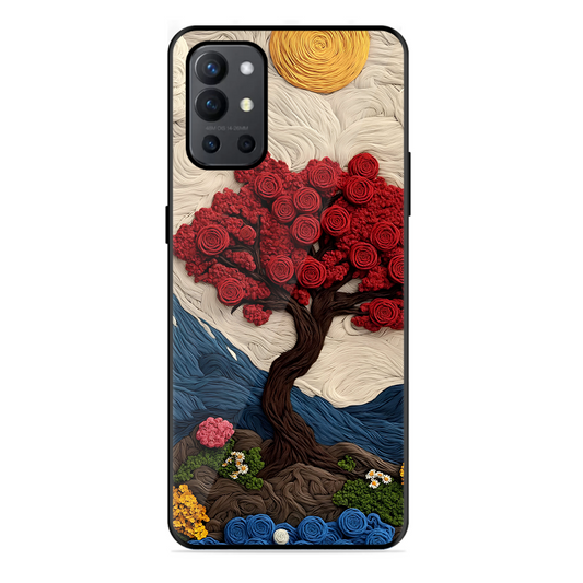 Nature Tree Printed Protective Phone Cover for Oneplus 9R 5G