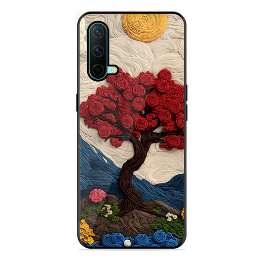 Nature Tree Printed Protective Phone Cover for Oneplus Nord Ce 5G