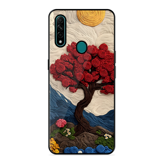 Nature Tree Printed Protective Phone Cover for Oppo A31