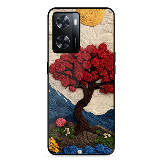 Nature Tree Printed Protective Phone Cover for Oppo A57 4G