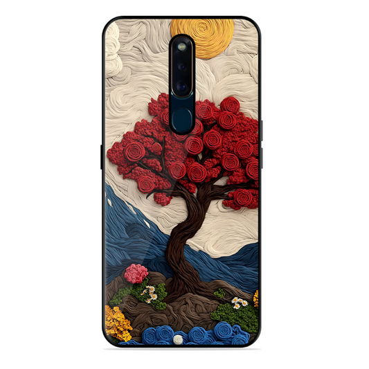 Nature Tree Printed Protective Phone Cover for Oppo F11 Pro