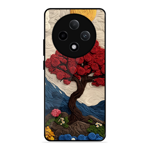 Nature Tree Printed Protective Phone Cover for Oppo F27 Pro Plus 5G