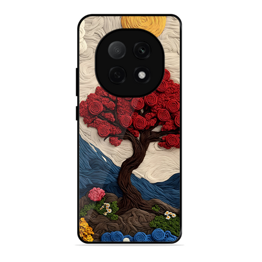 Nature Tree Printed Protective Phone Cover for Oppo F29 5G