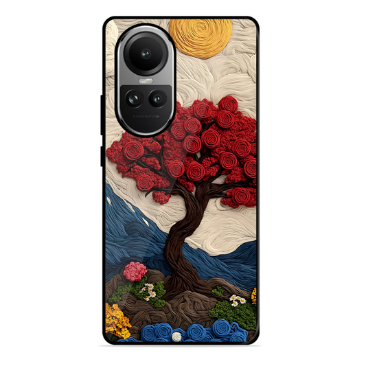 Nature Tree Printed Protective Phone Cover for Oppo Reno 10 Pro 5G