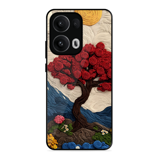 Nature Tree Printed Protective Phone Cover for Oppo Reno 13 Pro 5G