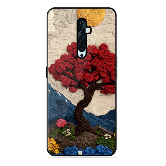 Nature Tree Printed Protective Phone Cover for Oppo Reno 2Z