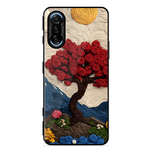 Nature Tree Printed Protective Phone Cover for Poco F3 Gt 5G