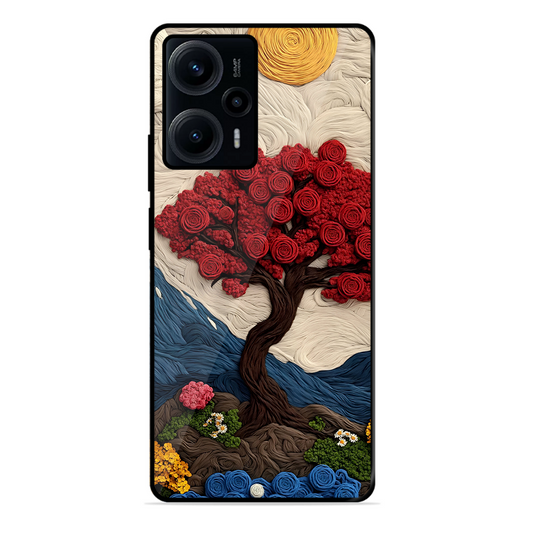 Nature Tree Printed Protective Phone Cover for Poco F5 5G