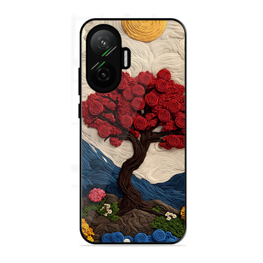Nature Tree Printed Protective Phone Cover for Poco F7 5G