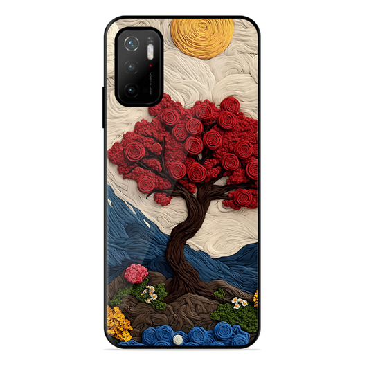 Nature Tree Printed Protective Phone Cover for Poco M3 Pro 5G