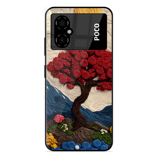 Nature Tree Printed Protective Phone Cover for Poco M4 5G