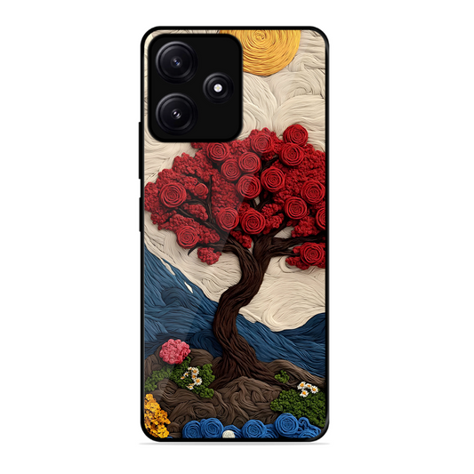 Nature Tree Printed Protective Phone Cover for Poco M6 5G