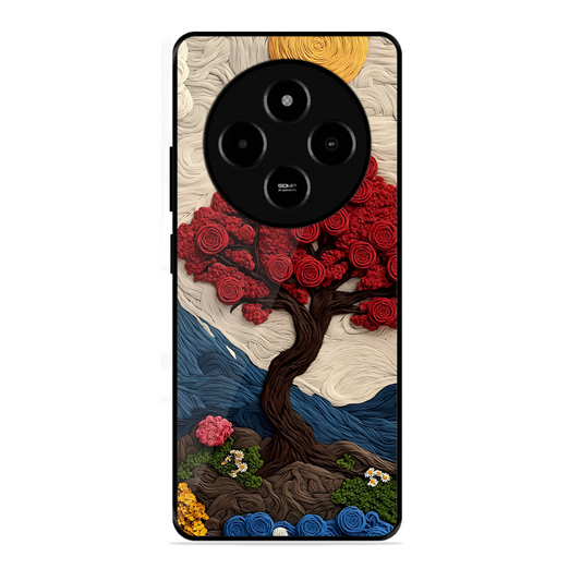 Nature Tree Printed Protective Phone Cover for Poco M7 5G