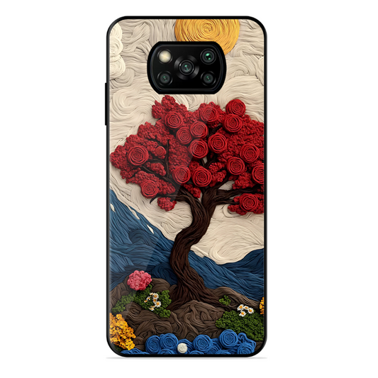 Nature Tree Printed Protective Phone Cover for Poco X3 Pro