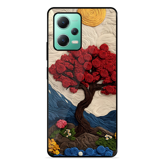 Nature Tree Printed Protective Phone Cover for Poco X5 5G