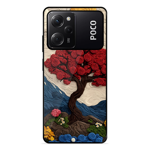 Nature Tree Printed Protective Phone Cover for Poco X5 Pro 5G