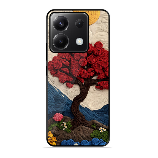Nature Tree Printed Protective Phone Cover for Poco X6 5G