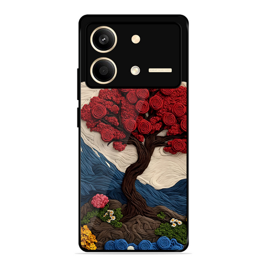 Nature Tree Printed Protective Phone Cover for Poco X6 Neo 5G