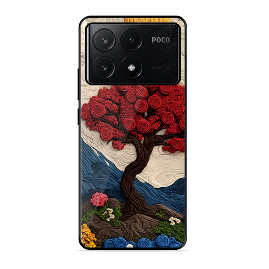 Nature Tree Printed Protective Phone Cover for Poco X6 Pro 5G