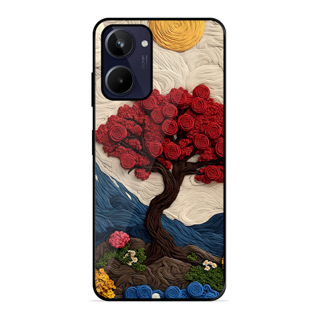 Nature Tree Printed Protective Phone Cover for Realme 10 4G