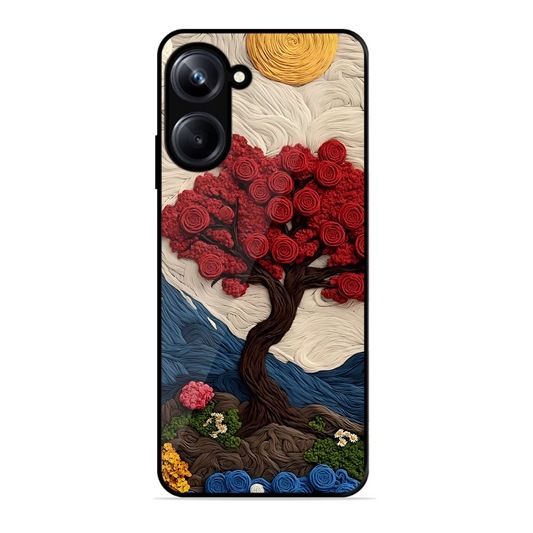Nature Tree Printed Protective Phone Cover for Realme 10 Pro 5G